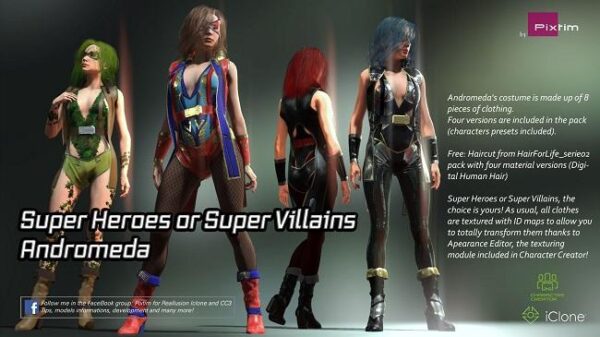 Super Heroes or Super Villains _ Andromeda