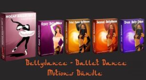 Bellydance & Ballet Dance Motions Bundle
